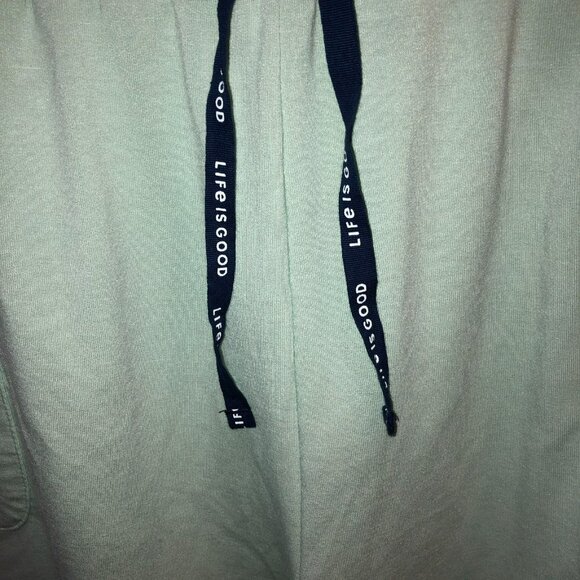 Life Is Good Womens XL Mint Green Sleep Polyester Rayon Shorts Shortie Pajamas - Picture 3 of 8